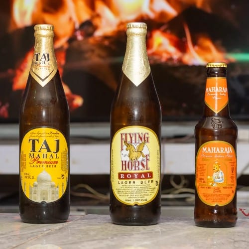 Flying Horse Larger Beer Bottle 6 Fl Oz (4.7% Abv).