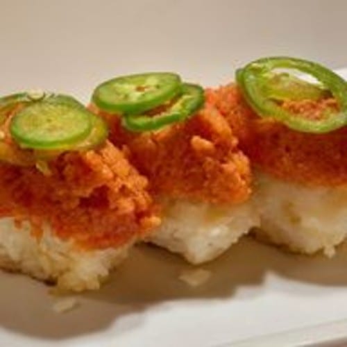 Spicy Tuna Crispy Rice.