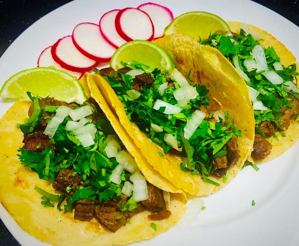 Campechano (Steak & Sausage) Taco.