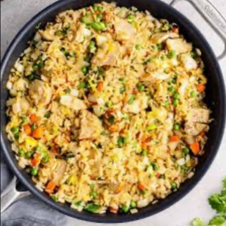 Chicken Egg Fried Rice.