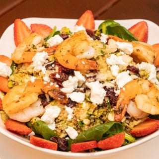 Quinoa and Brussels Sprout