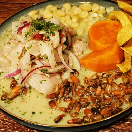 Ceviche Peruano.