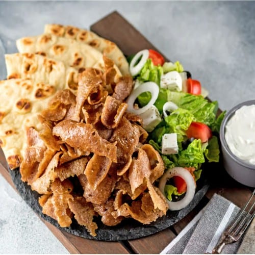 Chicken Gyro Platter.