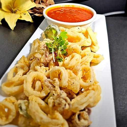 Calamari and Pepperoncino Fritti.