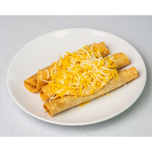 Rolled Tacos with Cheese.