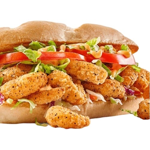 Po' Boy with Shrimp.