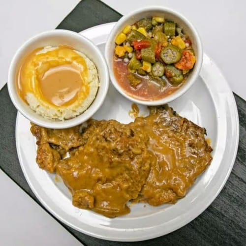 2 Pork Chop Platter.