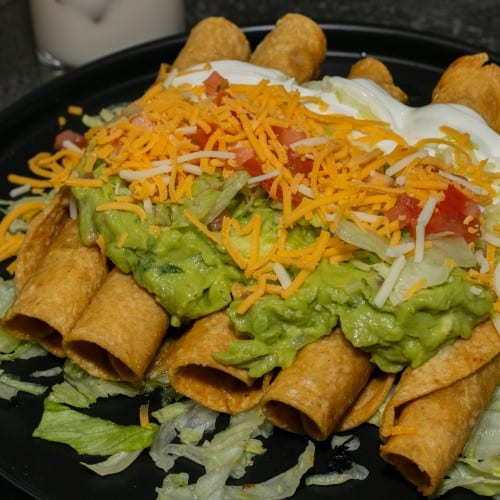 5 Rolled Taquito Special.