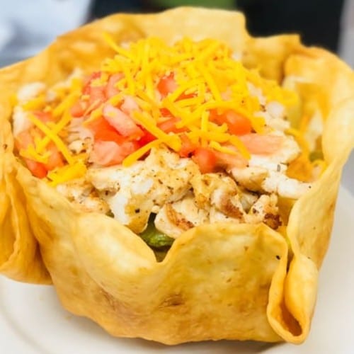 Chicken Taco Salad.