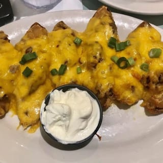 Pulled Pork Potato Skins
