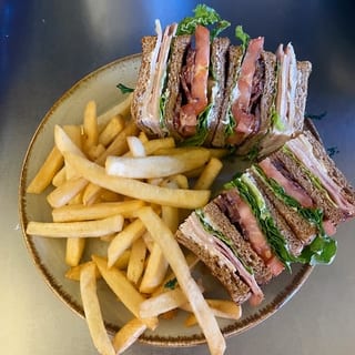 Club Sandwich with Choice of Side