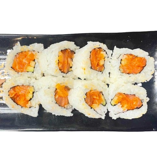 Spicy Salmon Roll (8).