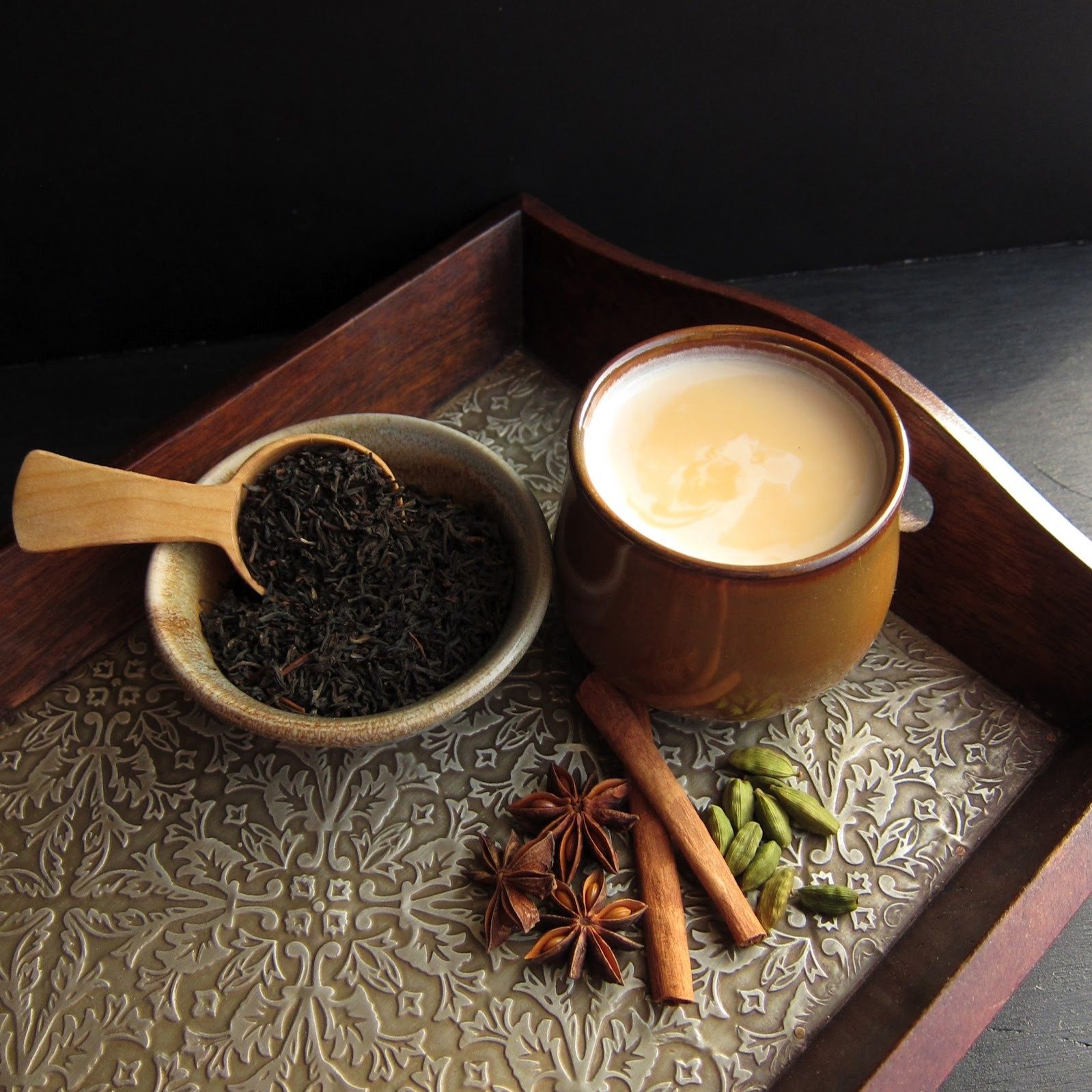 Organic  House-made Chai.