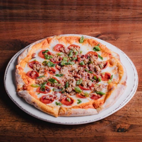 Unwined S.P.P. Pizza.