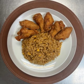 8 Wings - Fried Rice