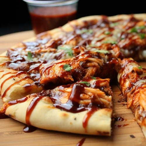 Bbq Chicken Pizza.