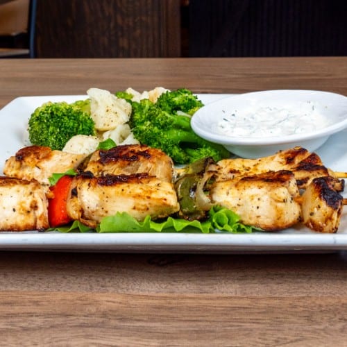 Grilled Chicken Kabob.