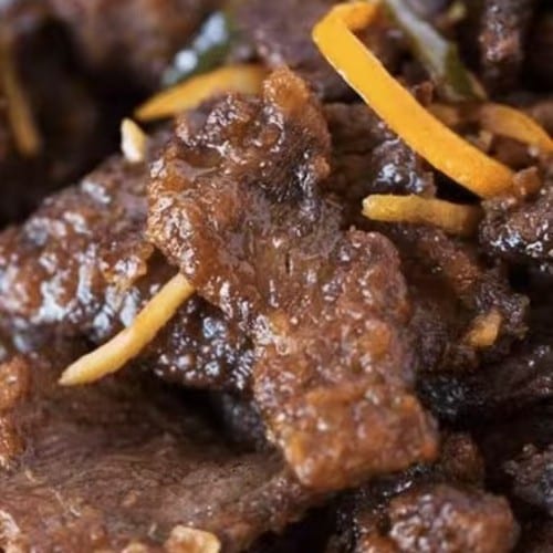 Orange Beef.