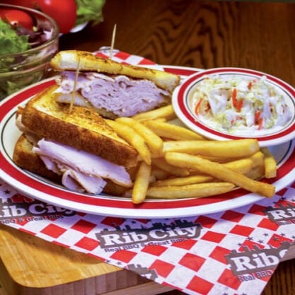 Smoked Pork Sandwich.