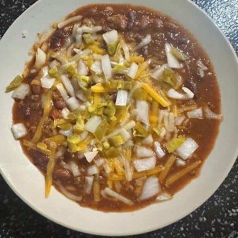 Homemade Chili - GF.