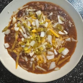 Homemade Chili - GF