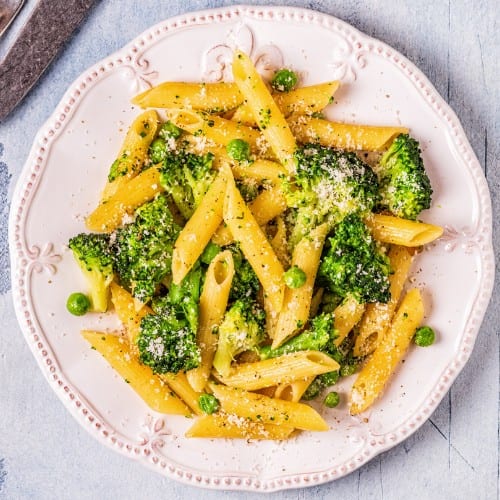 Broccoli, Oil and Garlic Pasta.