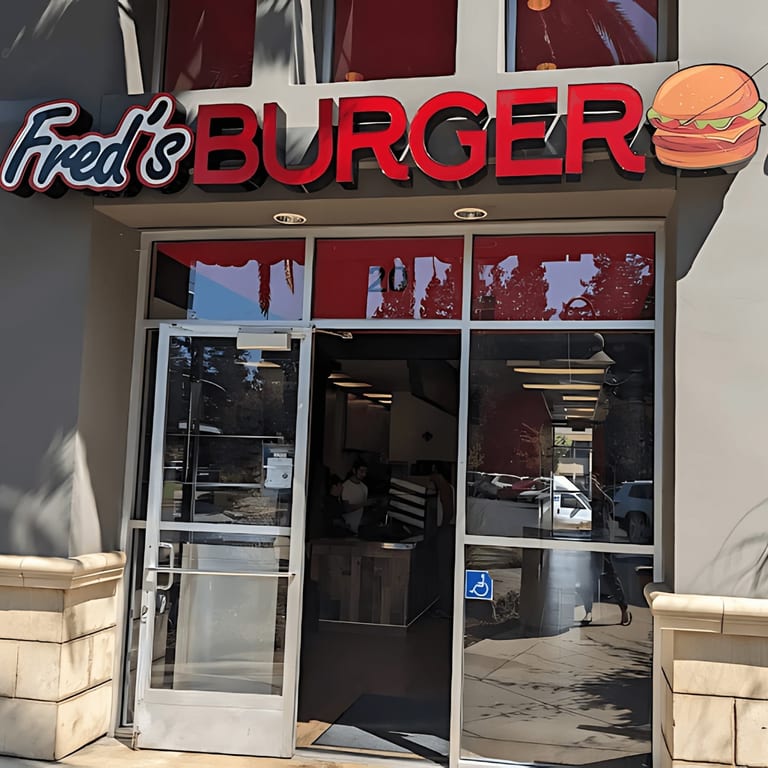 Welcome to Fred’s Burger