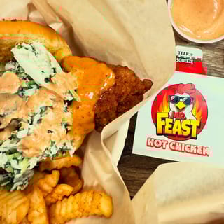 #3 1 Tender 1 Slider With Fries