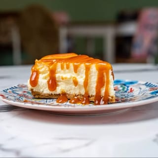 Goat Cheese and Guava Cheese Cake