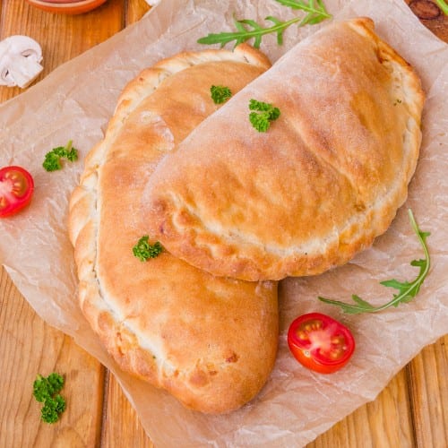 Cheese Calzone.