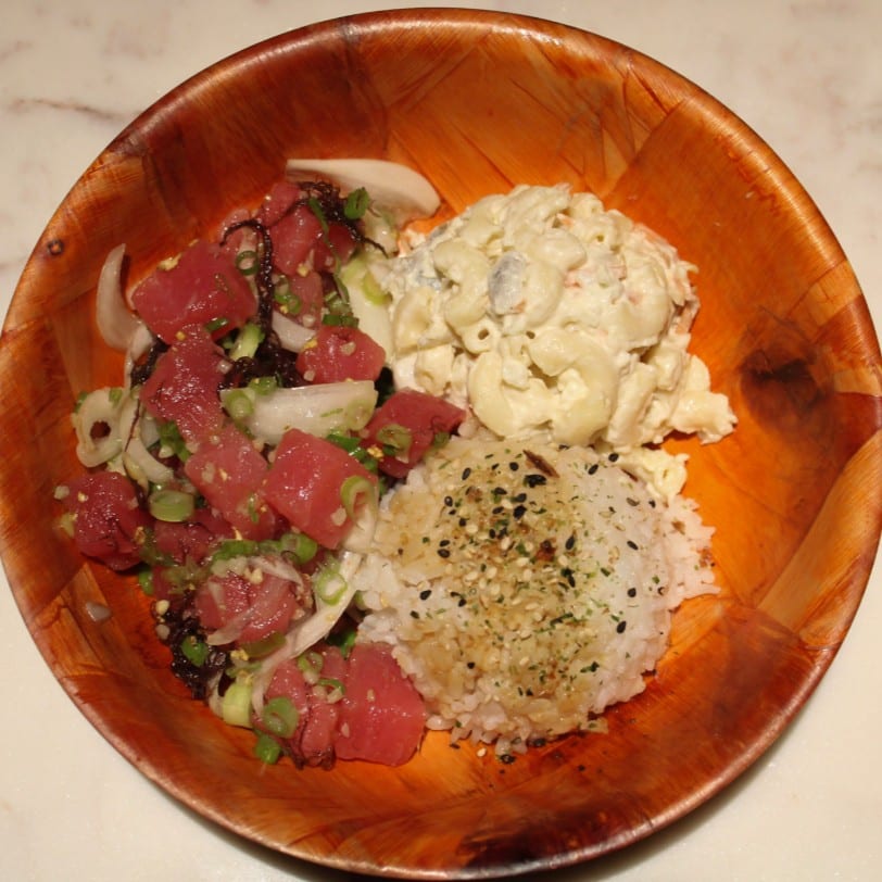Spicy Tuna Poke Bowl.