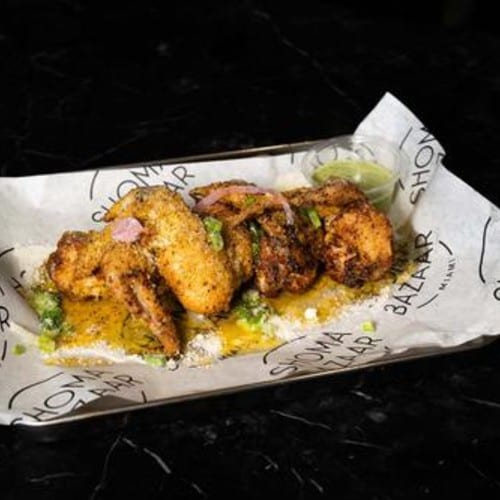 Lemon Pepper Parmesan Wings.