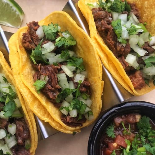 Carnitas Tacos.