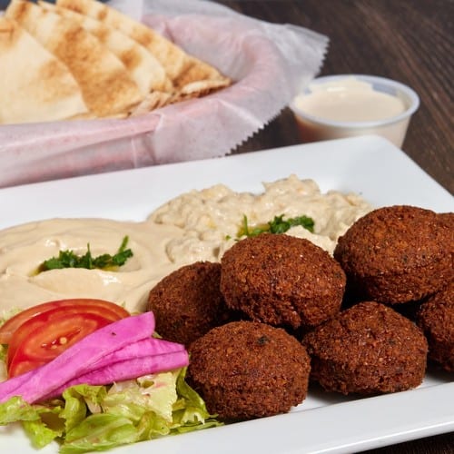 Falafel Platter.