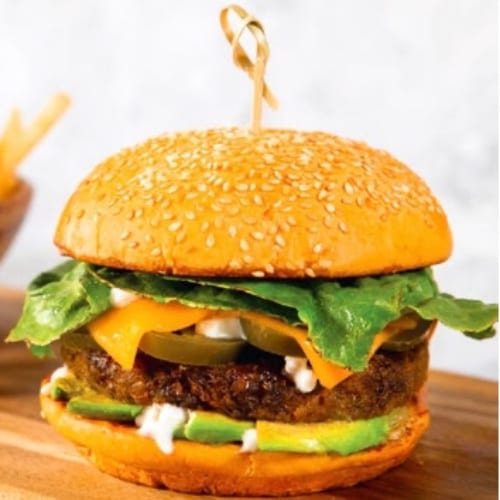 Avocado Jalapeno Cheeseburger.