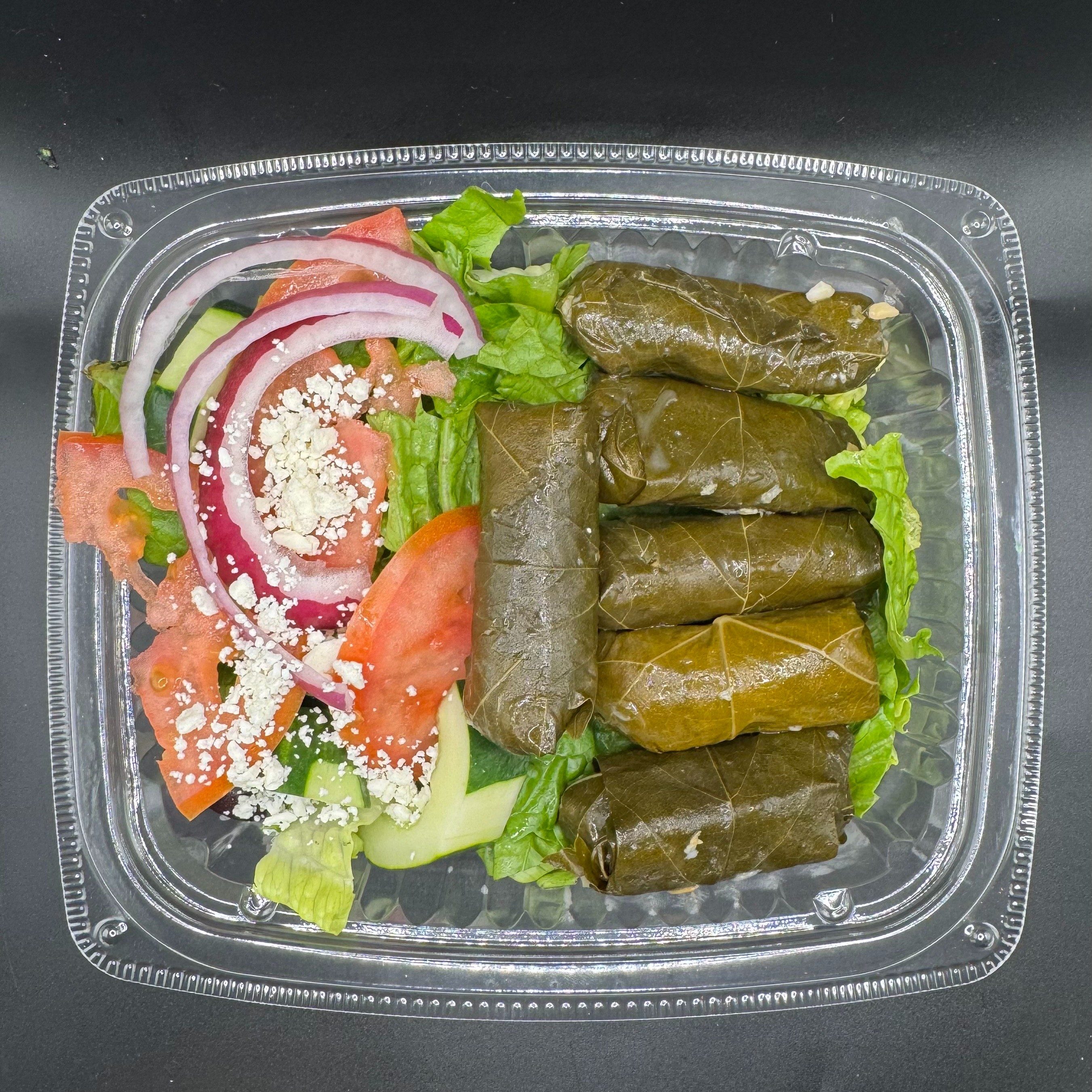 Grape Leave Salad Bowl.