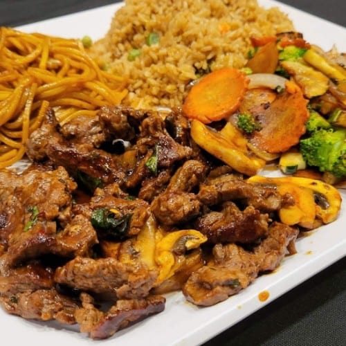 Beef with Spicy Basil.