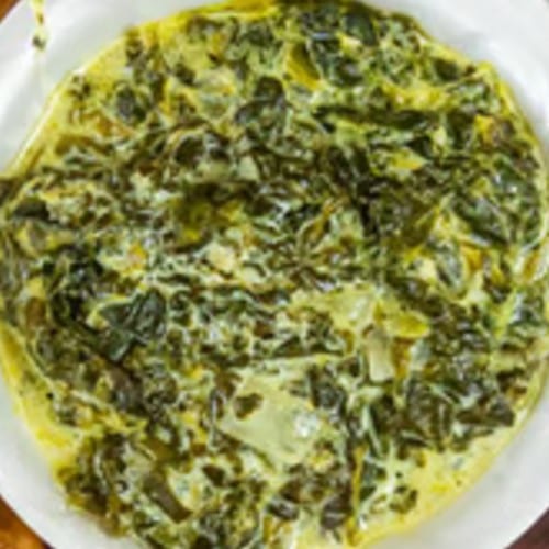 Creamed Spinach.