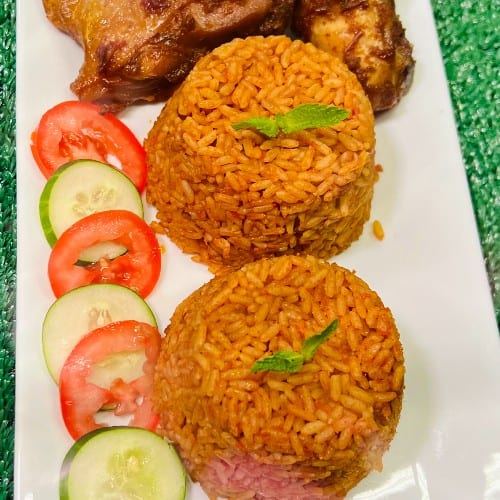 Jollof rice.
