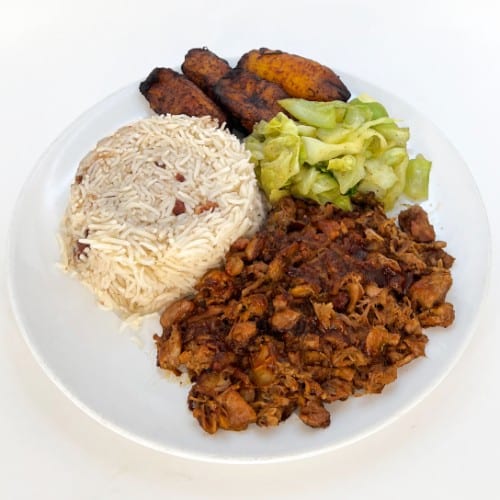 Jerk Jackfuit Plate.