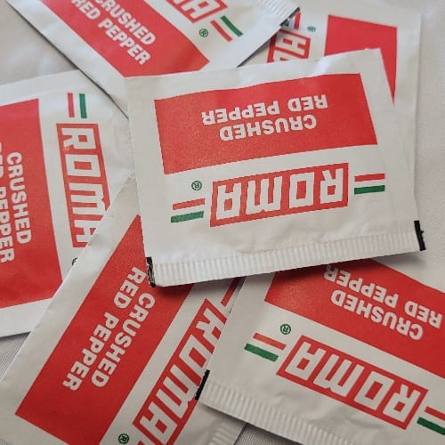 Crushed Red Peppers.