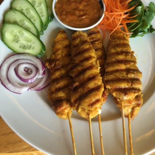 Chicken Satay.