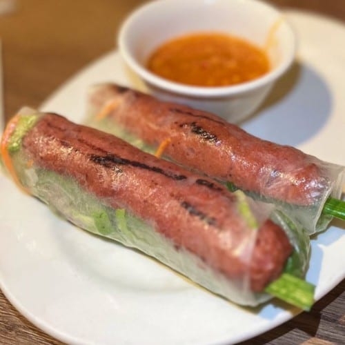 Shrimp Patty Rolls (2 Pieces) - Chao Tom Cuon.