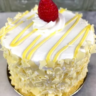 Lemon Raspberry Cake-Individual