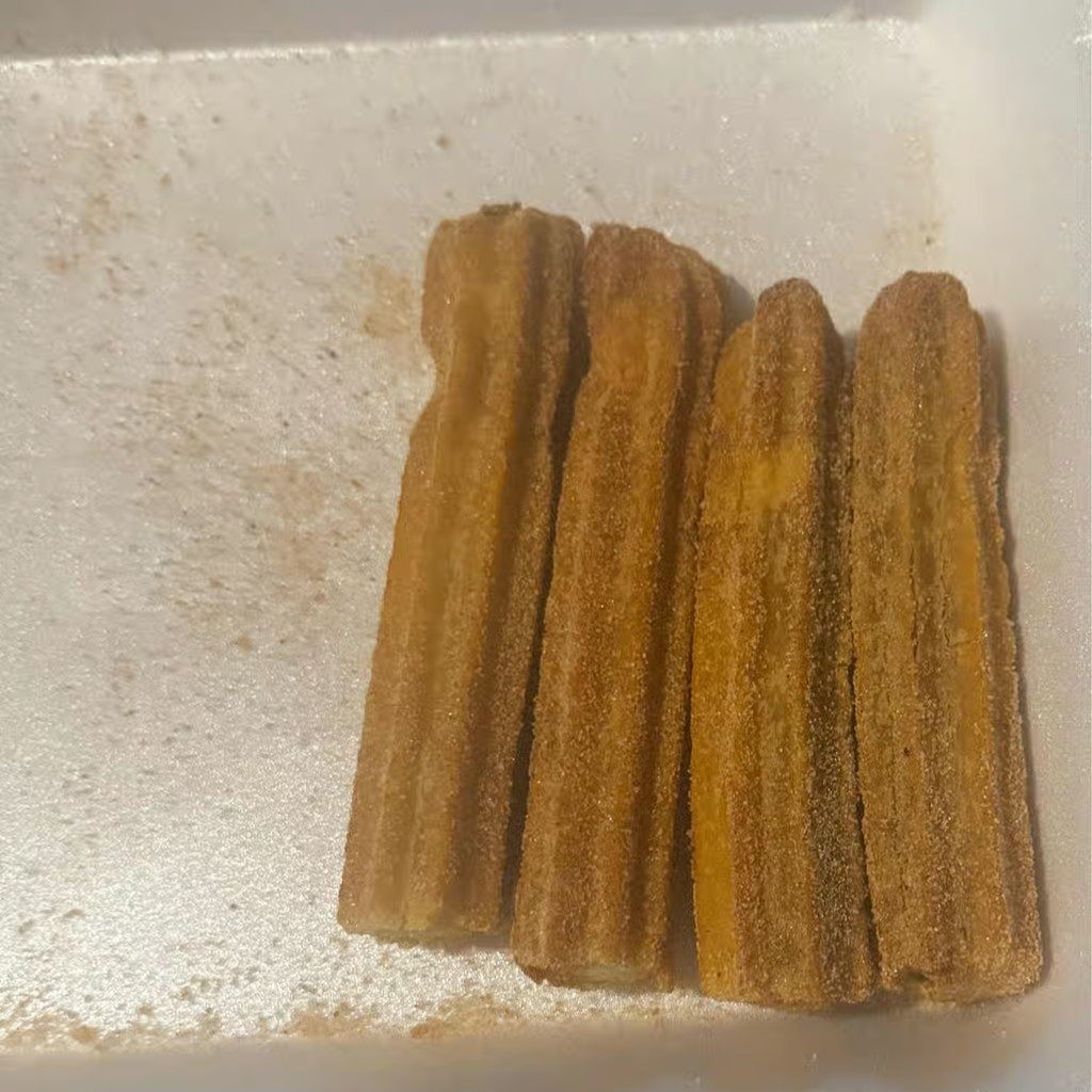 Churros with Ice Cream.