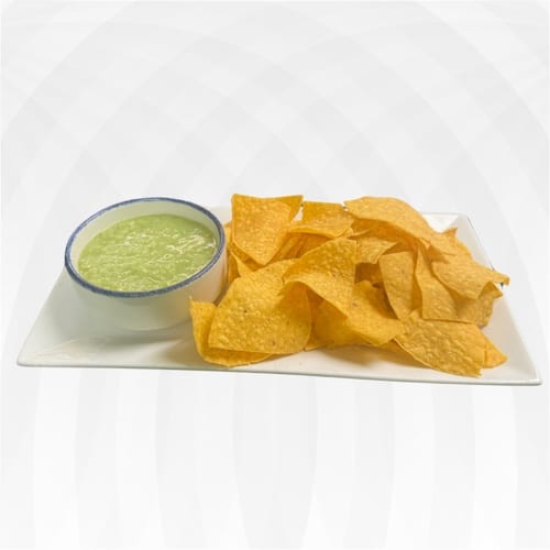 Salsa Verde with Chips.