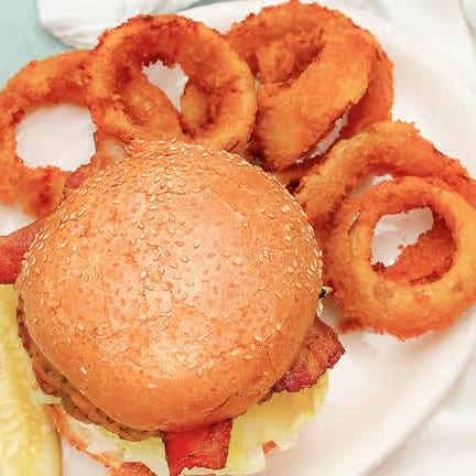 Bacon Cheese Burger.