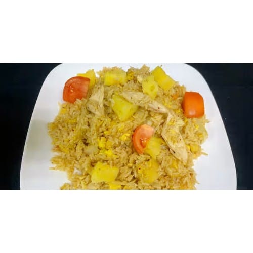Dinner Kow Pad Pineapple Fried Rice.