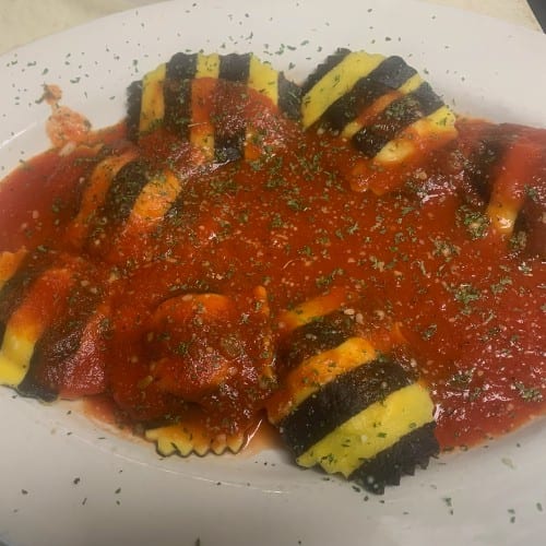 Lobster Ravioli.