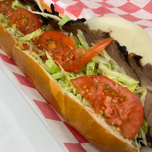 Roast Beef & Cheese Sub (Large 22").